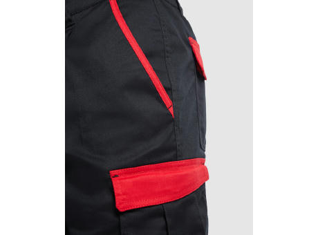 TAHOE BERMUDA SHORTS S/S BLACK/RED