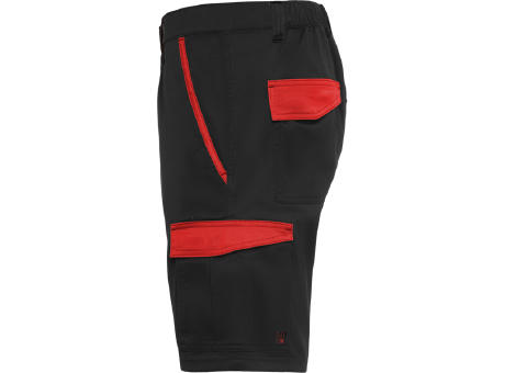 TAHOE BERMUDA SHORTS S/S BLACK/RED