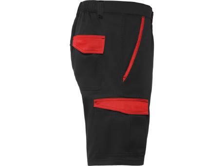 TAHOE BERMUDA SHORTS S/S BLACK/RED