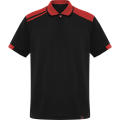 SAMURAI POLO SHIRT S/S BLACK/RED