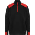 MAVERICK SWEATSHIRT S/S BLACK/RED