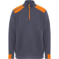 MAVERICK SWEATSHIRT S/S LEAD/ORANGE