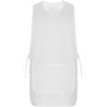 ARZAK REVERSIBLE CHASUBLE APRON S/ONE SIZE WHITE