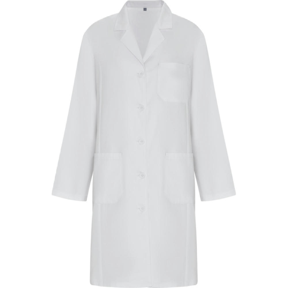 VACCINE WOMAN LABCOAT S/XS WHITE