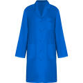 VACCINE WOMAN LABCOAT S/XS ROYAL BLUE