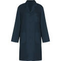 VACCINE WOMAN LABCOAT S/XS NAVY BLUE