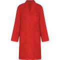 VACCINE WOMAN LABCOAT S/XS RED