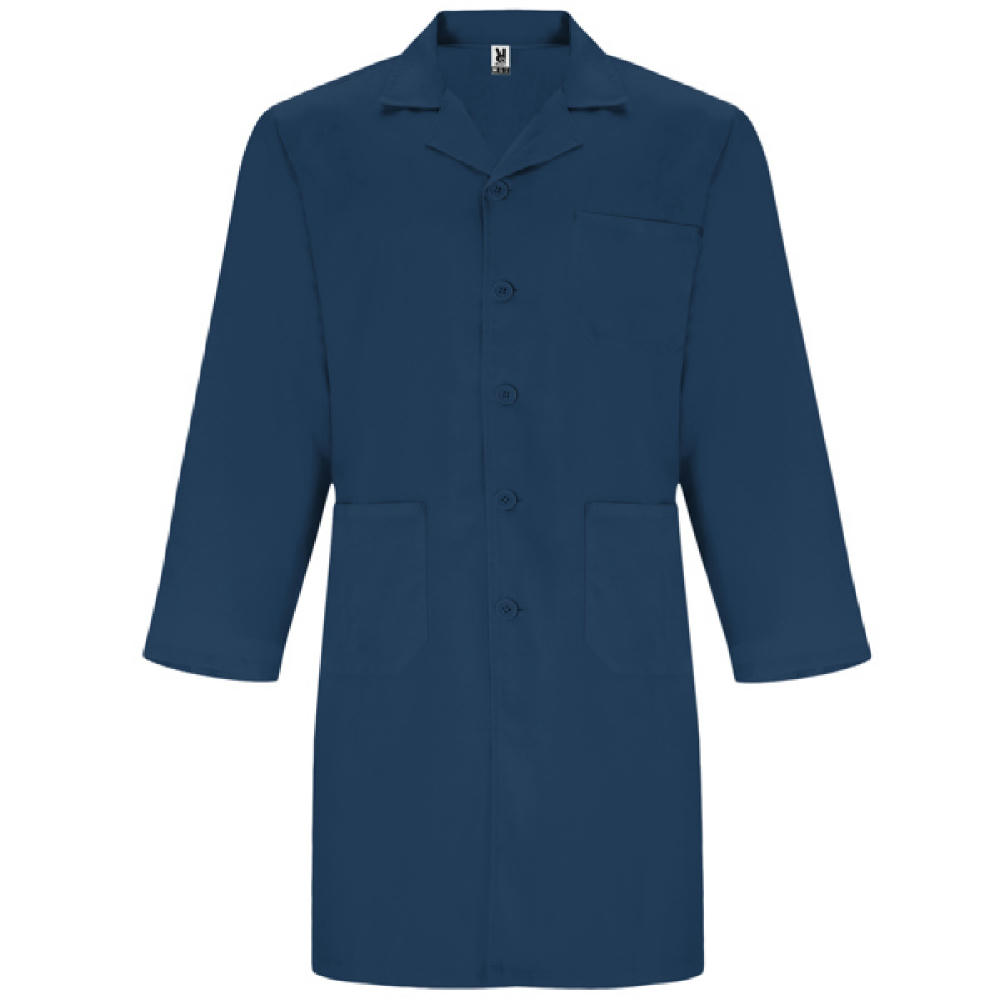 VACCINE LABCOAT S/S NAVY BLUE