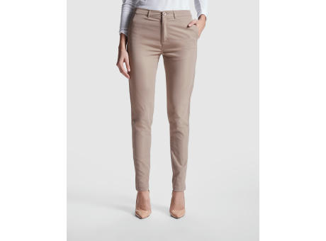 BEVERLY WOMAN CHINO PANTS S/36 NAVY BLUE