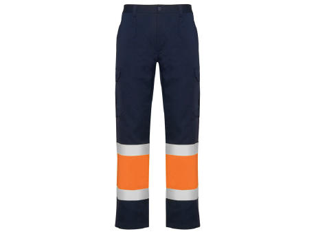 AV NAOS SUMMER PANTS S/44 NAVY BLUE/FLUOR ORANGE