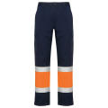 AV NAOS SUMMER PANTS S/38 NAVY BLUE/FLUOR ORANGE