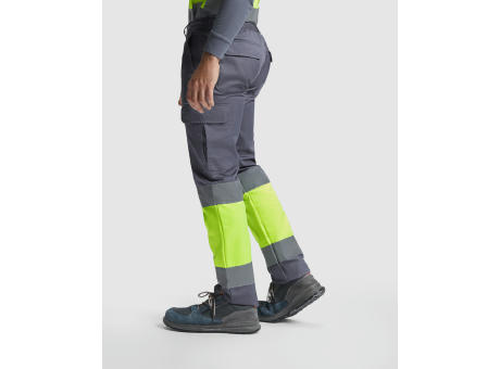 AV SOAN WINTER PANTS S/52 LEAD/FLUOR YELLOW