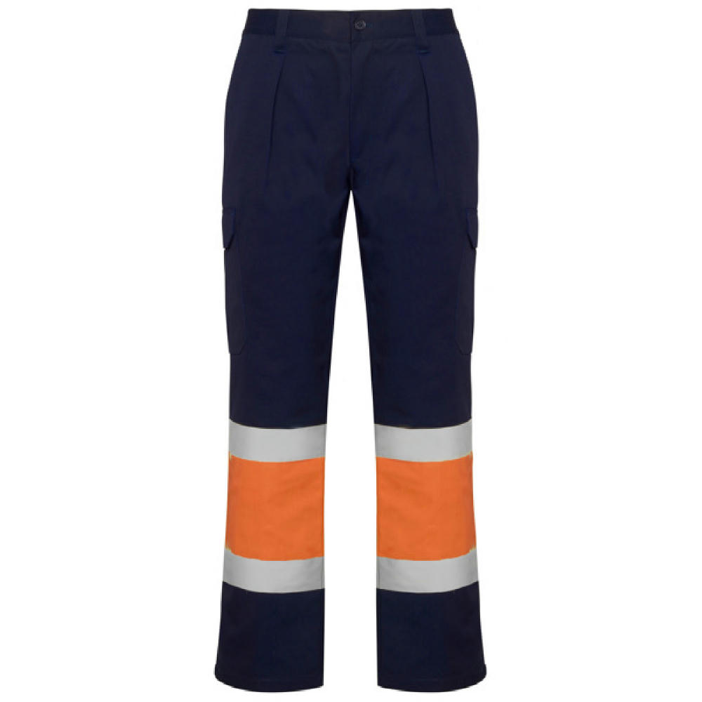 AV SOAN WINTER PANTS S/38 NAVY BLUE/FLUOR ORANGE