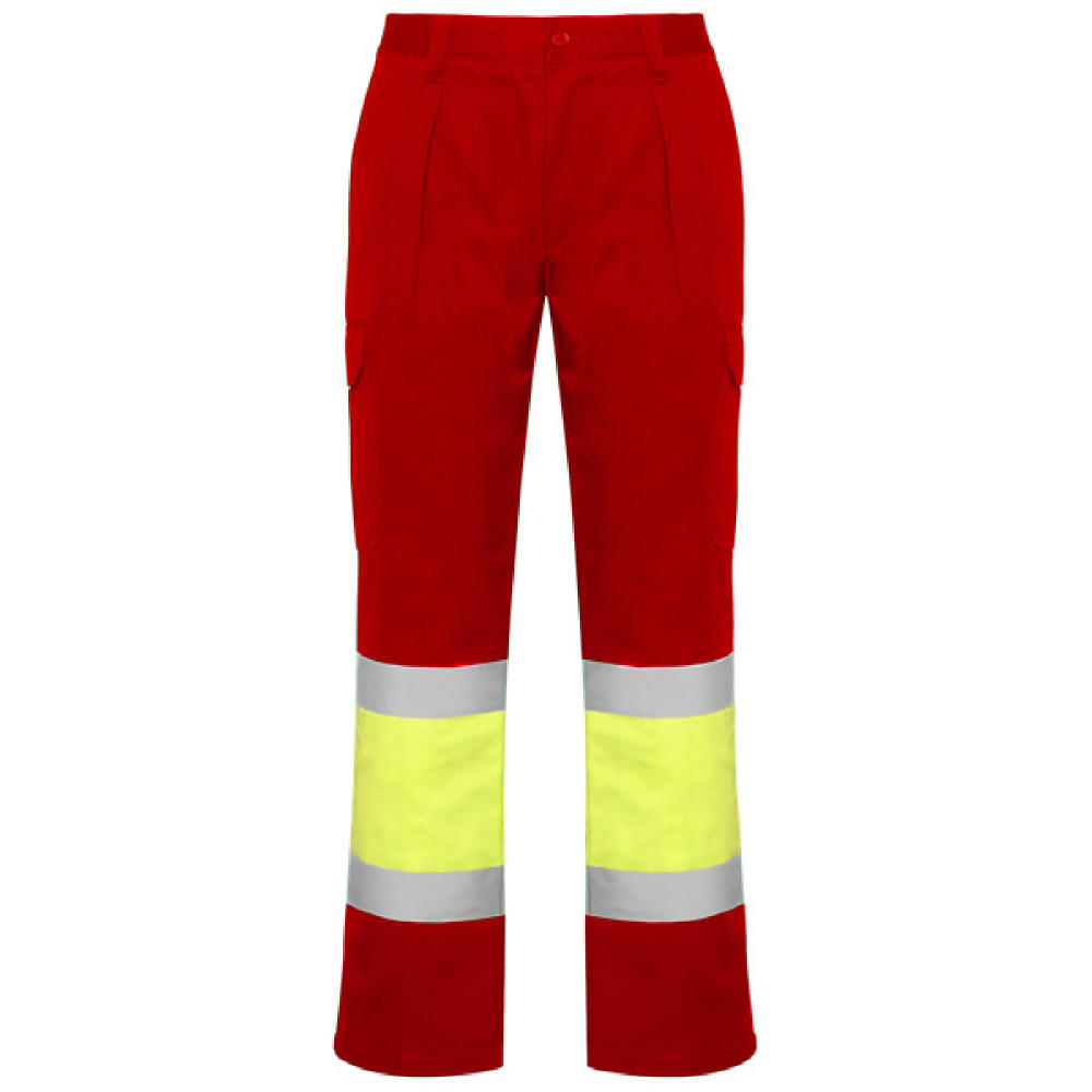 HV SOAN WINTER PANTS S/56 JOB RED/FLUOR YELLOW