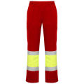 HV SOAN WINTER PANTS S/38 JOB RED/FLUOR YELLOW