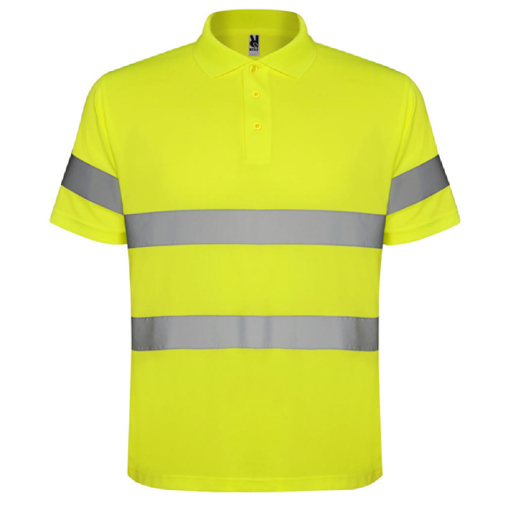 AV POLO-SHIRT POLARIS S/S FLUOR GELB