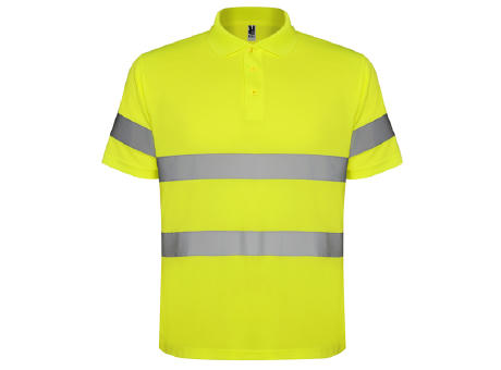 AV POLO-SHIRT POLARIS S/XXL FLUOR GELB