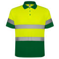 AV POLARIS POLO SHIRT S/S GARDEN GREEN/FLUOR YELLOW