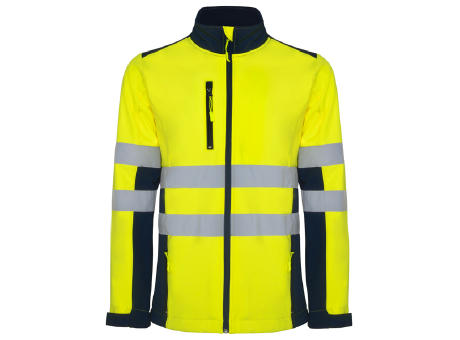 AV ANTARES SOFTSHELL S/S LEAD/FLUOR YELLOW