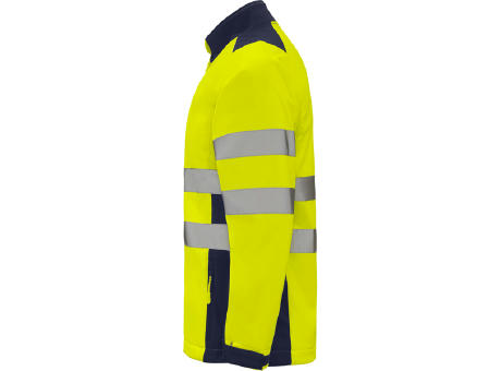 AV SOFTSHELL ANTARES S/3XL NAVYBLAU/FLUOR GELB