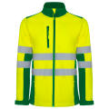 AV ANTARES SOFTSHELL S/S GARDEN GREEN/FLUOR YELLOW