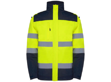 AV PARKA EPSYLON S/XL NAVYBLAU/FLUOR GELB