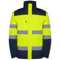 AV PARKA EPSYLON S/S NAVYBLAU/FLUOR GELB