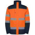 AV EPSYLON PARKA S/S NAVY BLUE/FLUOR ORANGE