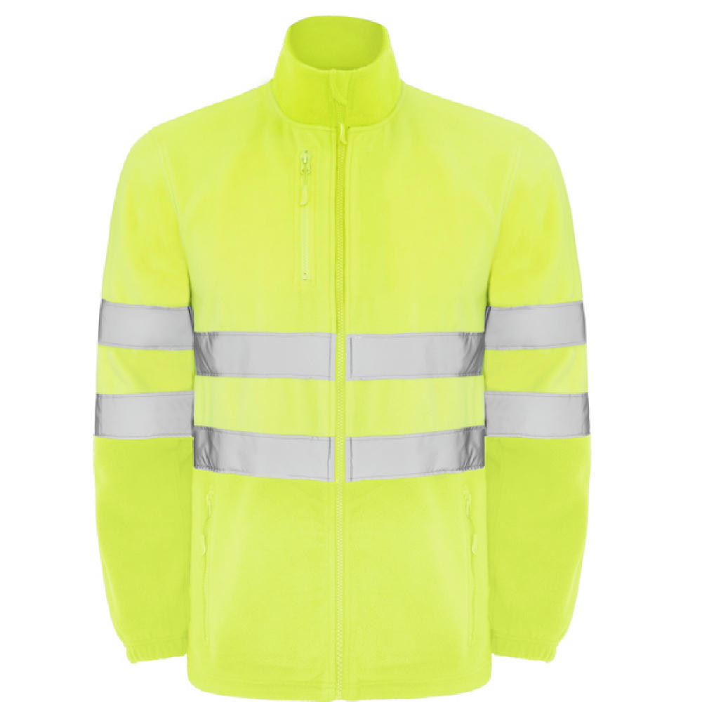 FLEECEJACKE AV ALTAIR S/M FLUOR GELB