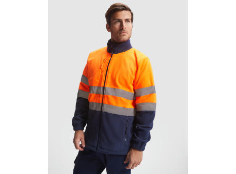 FLEECEJACKE AV ALTAIR S/M FLUOR GELB