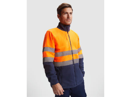 FLEECEJACKE AV ALTAIR S/M FLUOR GELB