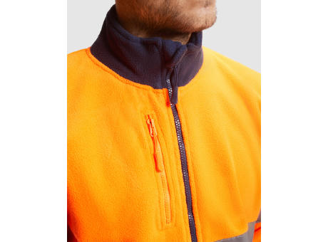 FLEECEJACKE AV ALTAIR S/M FLUOR GELB