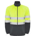 AV ALTAIR FLEECE JACKET S/S LEAD/FLUOR YELLOW