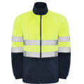 AV ALTAIR FLEECE JACKET S/S NAVY BLUE/FLUOR YELLOW