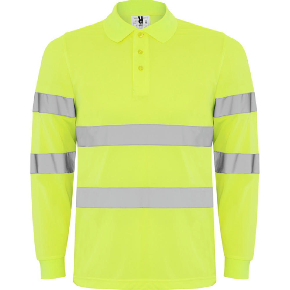 AV POLO POLARIS LANGEÄRMEL S/S FLUOR GELB