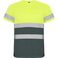 AV DELTA T-SHIRT S/S LEAD/FLUOR YELLOW