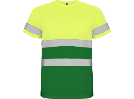 AV DELTA T-SHIRT S/3XL GARDEN GREEN/FLUOR YELLOW