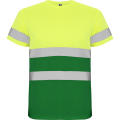 AV DELTA T-SHIRT S/S GARDEN GREEN/FLUOR YELLOW