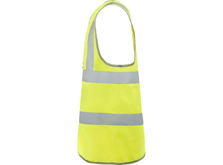 POLUX VEST S/XL-XXL FLUOR YELLOW