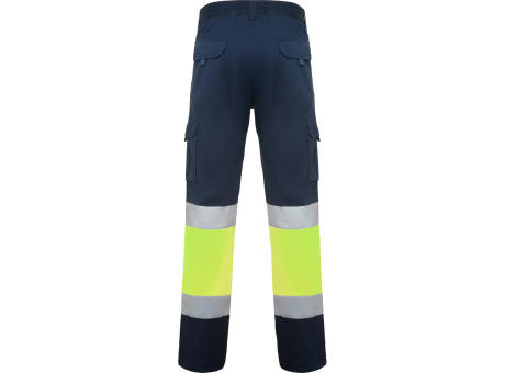 HV DAILY STRETCH PANTS S/44 JOB RED/FLUOR YELLOW