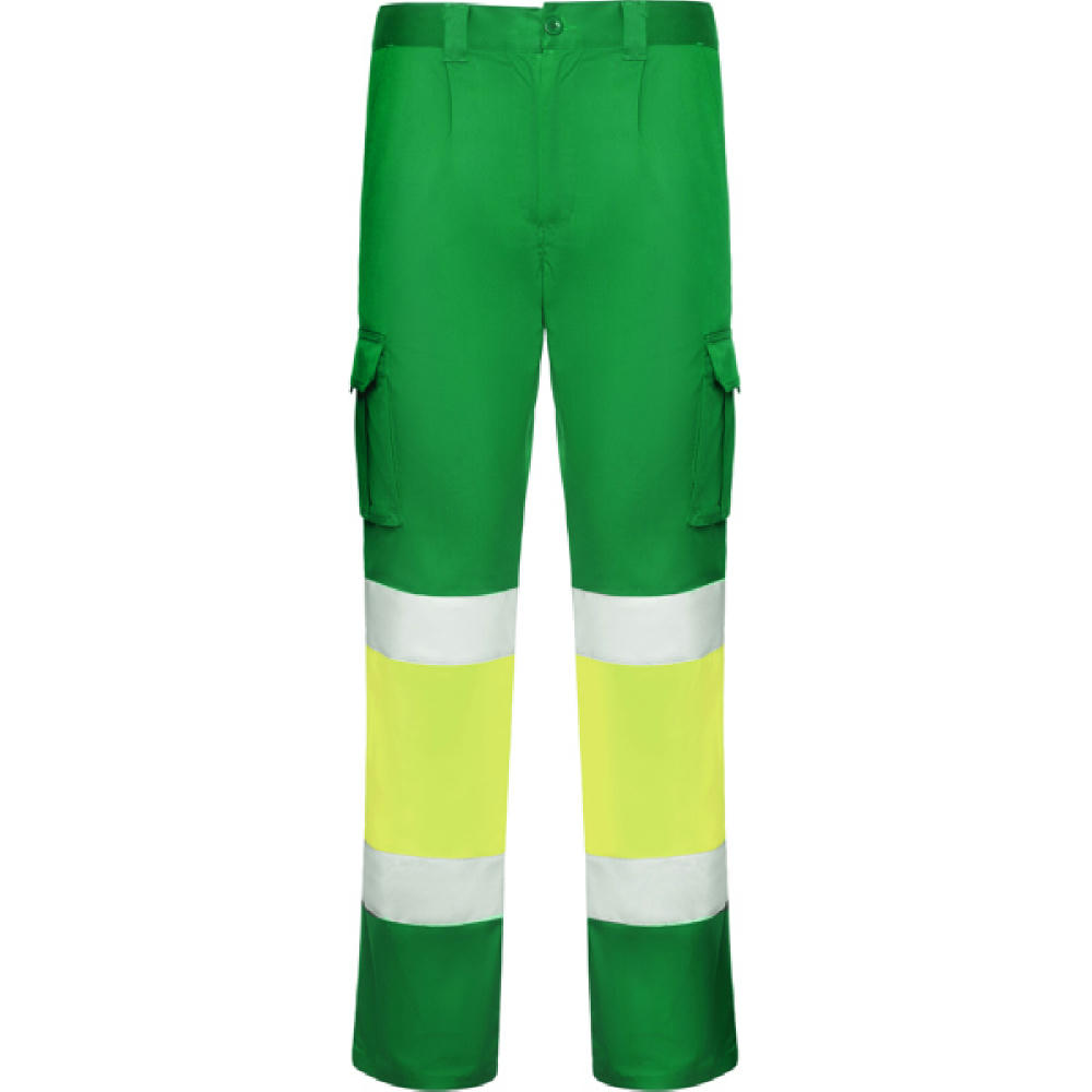 AV DAILY STRETCH PANTS S/38 GARDEN GREEN/FLUOR YELLOW