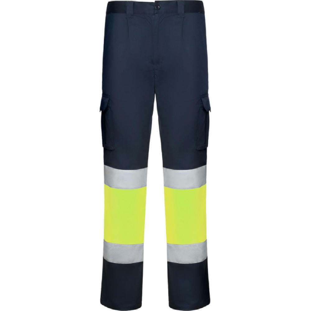 AV DAILY STRETCH PANTS S/54 NAVY BLUE/FLUOR YELLOW