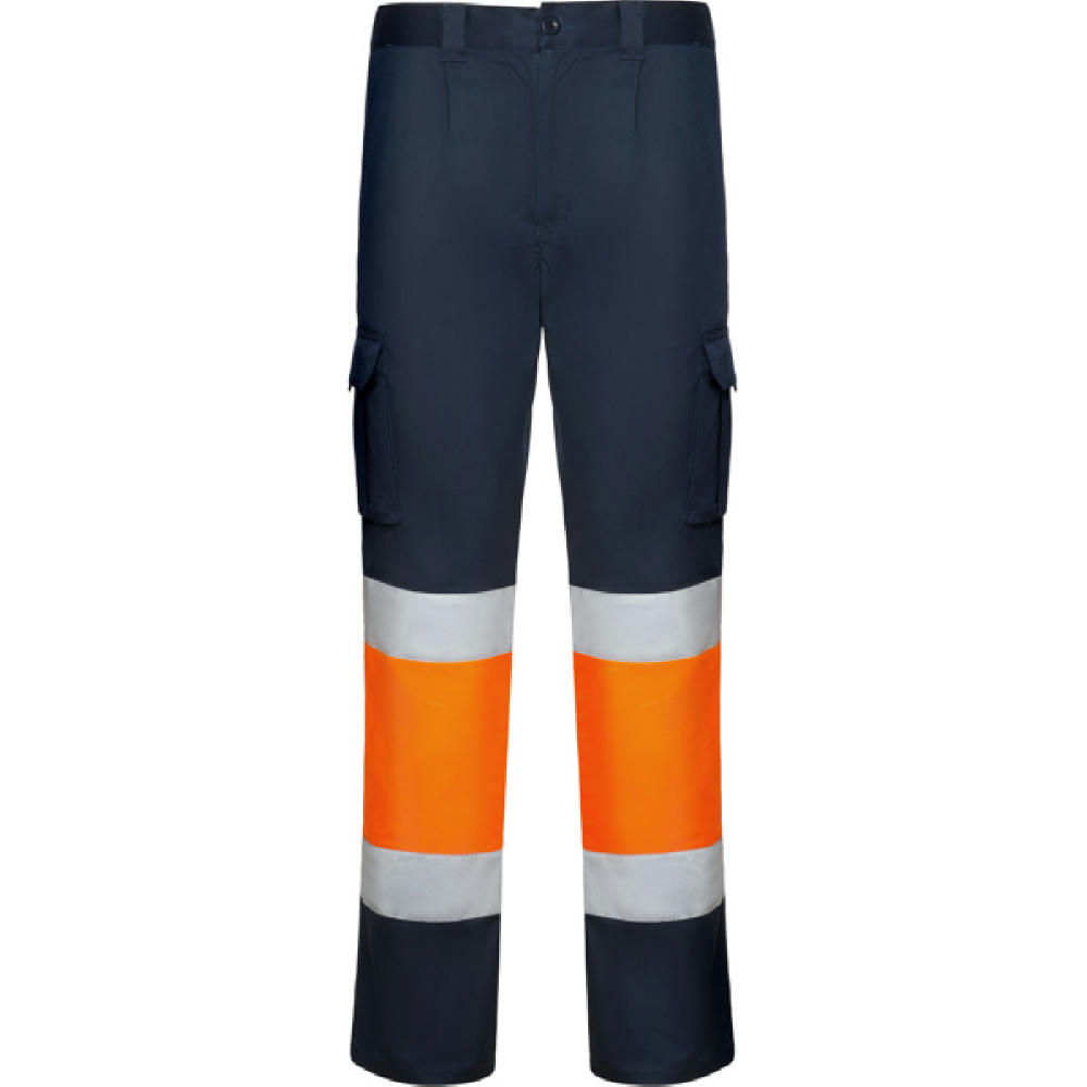 AV DAILY STRETCH PANTS S/38 NAVY BLUE/FLUOR ORANGE