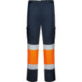 AV DAILY STRETCH PANTS S/38 NAVY BLUE/FLUOR ORANGE