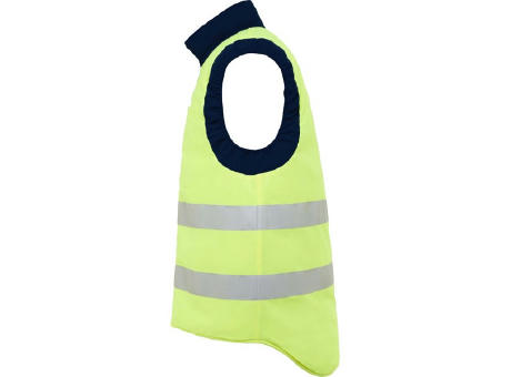 PERSEI REVERSIBLE VEST S/S NAVY BLUE/FLUOR YELLOW