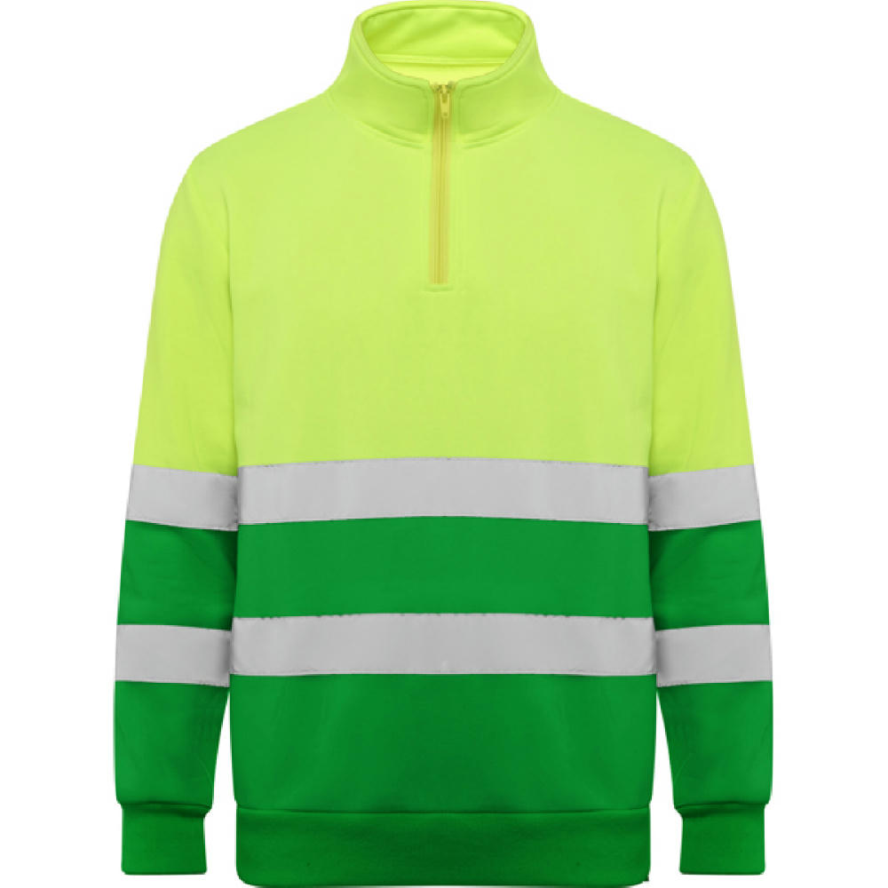 AV SPICA SWEATSHIRT S/S GARDEN GREEN/FLUOR YELLOW