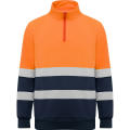 AV SPICA SWEATSHIRT S/S NAVY BLUE/FLUOR ORANGE