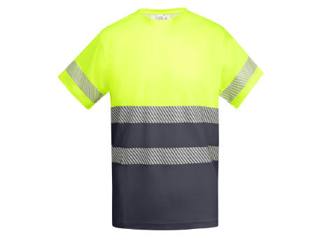 AV T-SHIRT TAURI S/L LEAD/FLUOR YELLOW