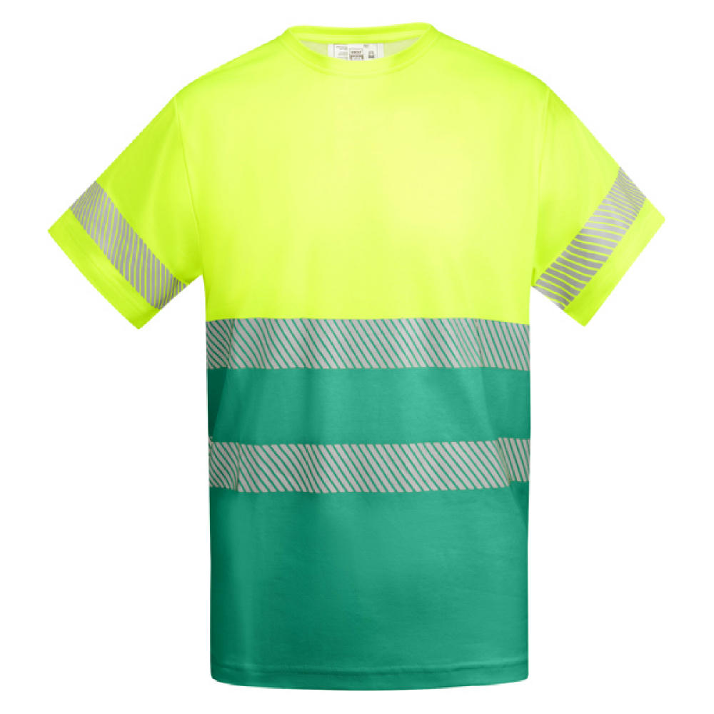 AV T-SHIRT TAURI S/S GARDEN GREEN/FLUOR YELLOW