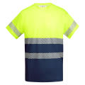 AV T-SHIRT TAURI S/S NAVY BLUE/FLUOR YELLOW